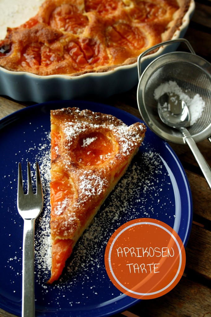 Aprikosentarte, Tarte, Aprikosen